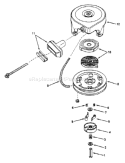 Page D Diagram and Parts List for 9024-0  Briggs and Stratton Generator